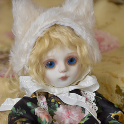 ２５cmオールビスク球体関節人形　『猫耳16』 3枚目の画像