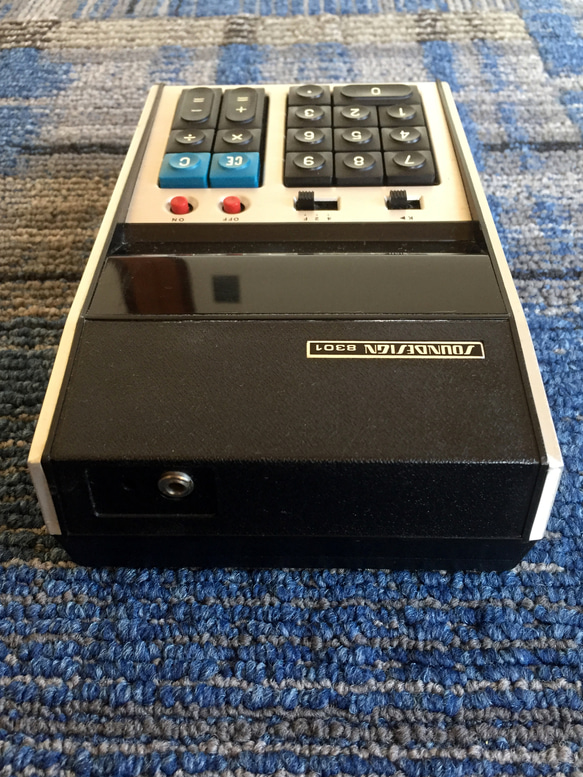 レトロ 電卓 1973年 Soundesign Deluxe Calcula 8301 -Used- レストア 5枚目の画像