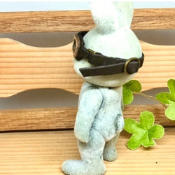 森き　ミニチュア革ゴーグル　miniature. 3枚目の画像