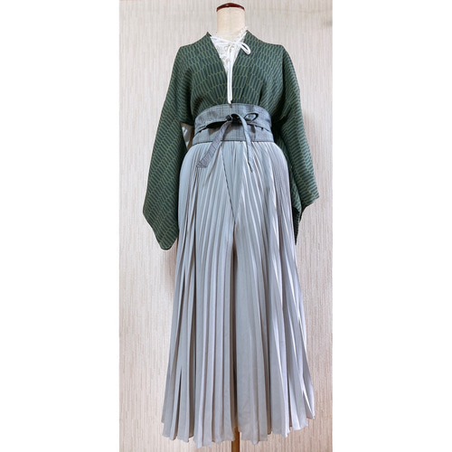 展示品 ◇和洋 きものコーデ◇ セット売り ブラック リボン
