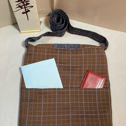 サコッシュ　ショルダーバッグ　プレゼント男性　ポシェト　和柄バッグ 4枚目の画像