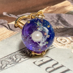 宇宙玉レジンキーホルダー その他アクセサリー yuzu0 通販 14177111