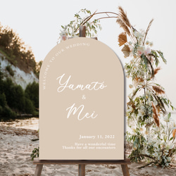 ウェルカムボード アーチ型 のおすすめ人気通販 検索結果｜Creema