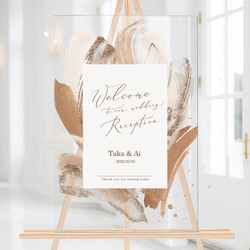 最短翌日発送 アクリルウェルカムボード 結婚式 ウェディング