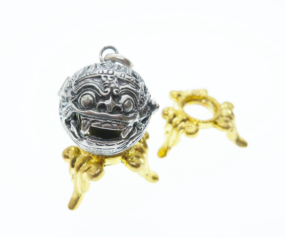 幸運を呼ぶ聖なるバロンのガムランボール ༺揺らすとシャラン♪癒しの