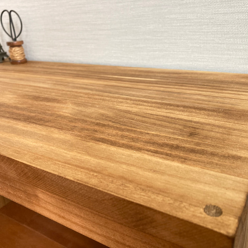 コの字マルチテーブルW60 机/テーブル/収納 ローテーブル・リビング