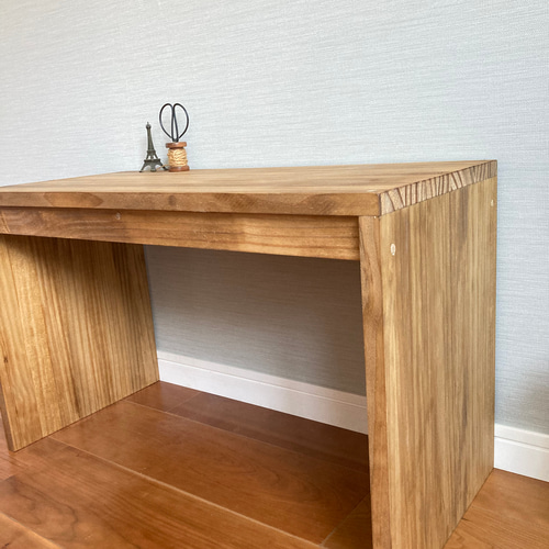 コの字マルチテーブルW60 机/テーブル/収納 ローテーブル・リビング