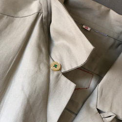 nationosaka ワークシャツ × SAICO コラボ 小紋パッチーワークシャツ 11枚目の画像