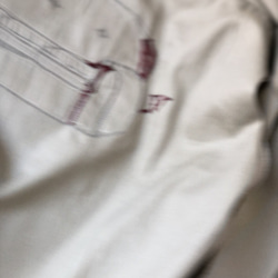 nationosaka ワークシャツ × SAICO コラボ 小紋パッチーワークシャツ 18枚目の画像
