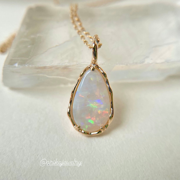 天然オパール　65cts　45cm　ネックレス 天然オパール 65cts 45cm ネックレス