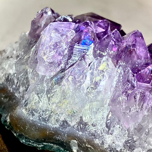 ✳️超希少‼️紫水晶とレッドの煌めき✨レッドファントム アメジスト