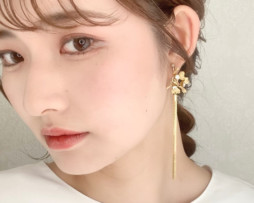 ME109 ウェディングイヤリング 結婚式 ブライダル ウェディング