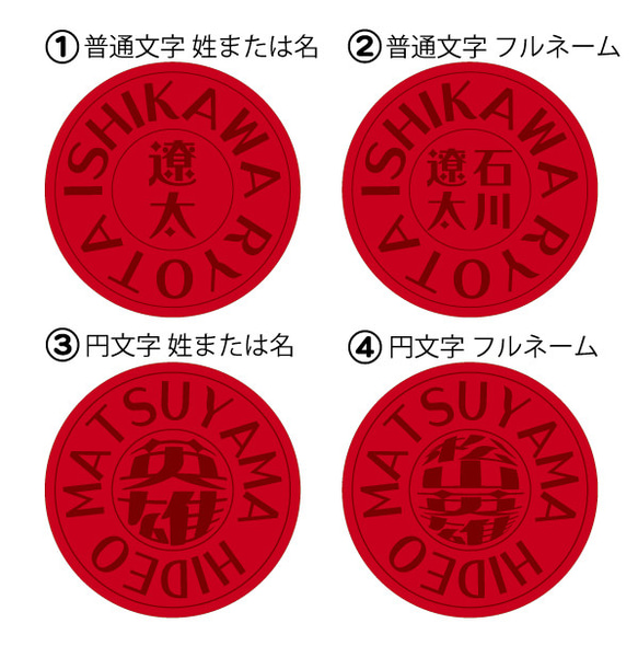 【送料無料】蛍光色ゴルフマーカー フルネームアイコン（25mm/30mm/40mm*New) オリジナルデザイン 名入れ 8枚目の画像