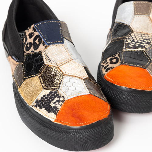 AMIRI 50 オレンジ レザーベスト AMIRI 50 オレンジ レザーベスト