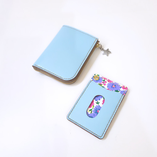 ランドセルリメイク Gセット 二つおりファスナー財布、選べる二種類の