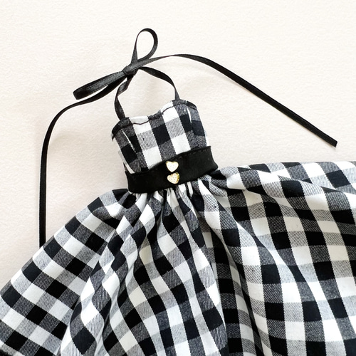 ロカビリーワンピース ギンガムチェック リカちゃん 服 その他