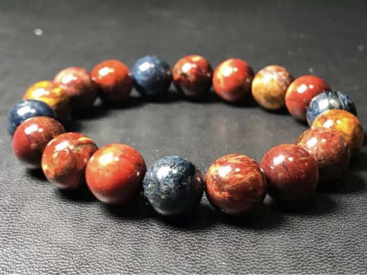 【希少】天然 ピーターサイト ブレスレット2 $