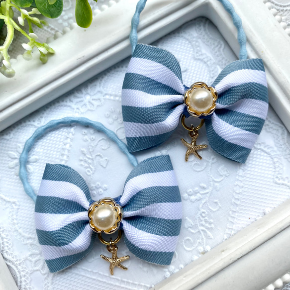 ☆新柄追加☆ 2022 DPP ベビマリ デコリボン ヘアゴム２個 550円 ☆新柄追加☆ 2022 DPP ベビマリ デコリボン ヘアゴム2個 550円