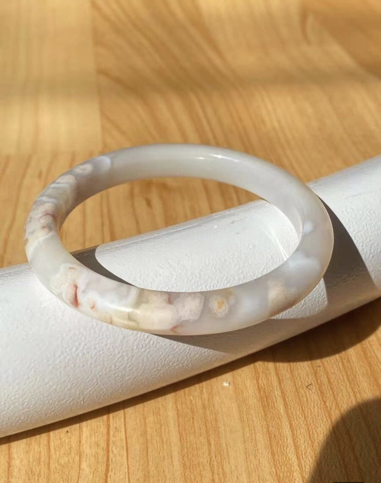 高級　瑪瑙　メノウ　バングル　59mm$