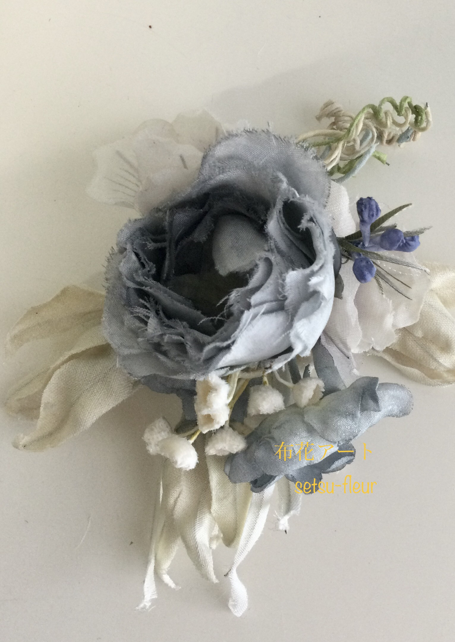 191  ブルーの小薔薇ブルーチューリップ