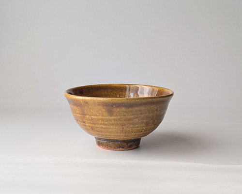 秋色 飴釉飯茶碗 【ご飯茶碗 手仕事 民藝 窯元 和 陶器】 茶碗・めし碗