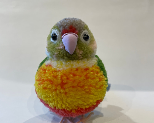 ぽんぽん小鳥 ウロコインコ パイナップル その他置物 Tao 通販