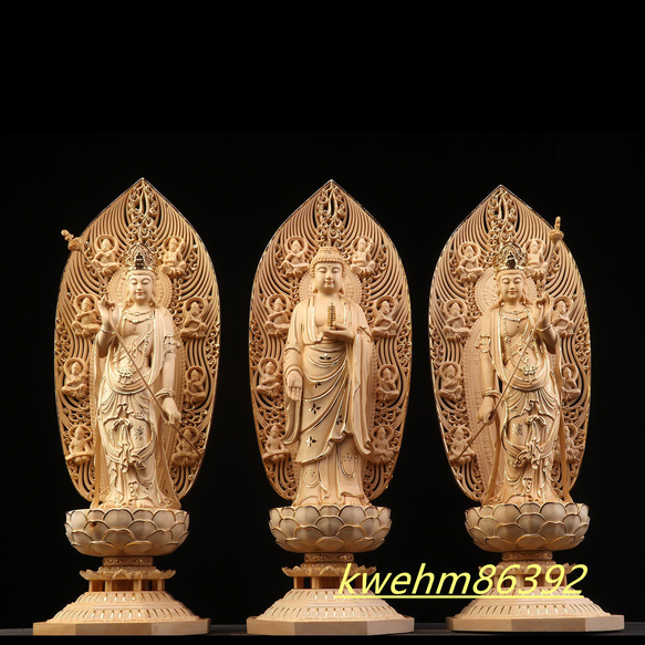 【修縁堂】木彫り 仏像 薬師如来座像 薬師仏 彫刻 一刀彫 仏師で仕上げ品 修縁堂】木彫仏像 薬師如来座像 薬師仏 彫刻 一刀彫 天然木檜材