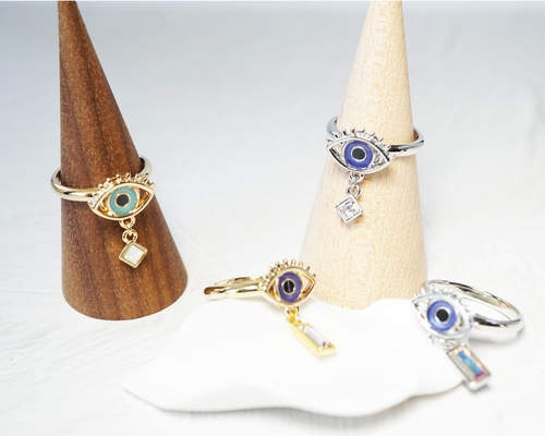 おめめ（瞳）のリング《R33_01》 指輪・リング coccomaru 通販