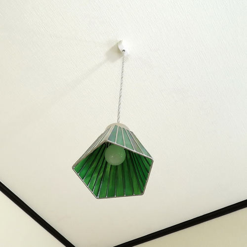 ペンダントランプ ステンドグラス風 グリーン レトロ ST5-TG06A ペンダントランプ ステンドグラス風 グリーン レトロ ST5-TG06A 輸入