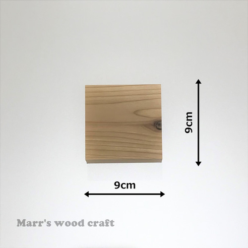 木工工作・DIYに使える木材端材板 正方形と三角形 9x9cm 18枚 木工工作・DIYに使える木材端材板 正方形と三角形 9x9cm 18枚
