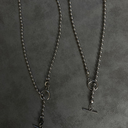 ー2wayボールチェーンネックレスー サージカルステンレス ボール