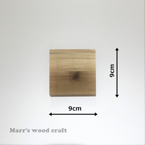 木工工作・DIYに使える木材端材板 正方形と三角形 9x9cm 18枚 木工工作・DIYに使える木材端材板 正方形と三角形 9x9cm 18枚
