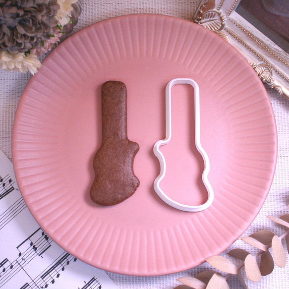 モッキンバード用ギターケース　クッキー抜き型 2枚目の画像
