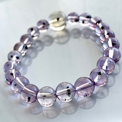 ✦希少✦天然ロマネサイトシトリン✦ブレスレット✦天然石✦ 超レア希少石☆ロマネサイトインアメジスト・ロマネサイトイン