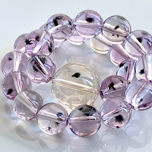 ✦希少✦天然ロマネサイトシトリン✦ブレスレット✦天然石✦ 超レア希少石☆ロマネサイトインアメジスト・ロマネサイトイン