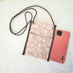 【sale】LIBERTY　スマホポシェット　＜May Morris＞ 8枚目の画像