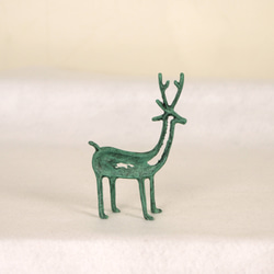 銅鐸絵画紋飾り「鹿」 3枚目の画像