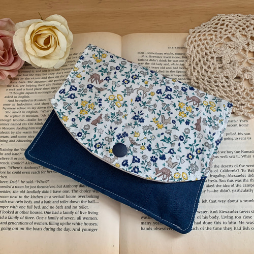 リバティ メドウテイルズ フレンチカラー レッスンバッグ リバティ