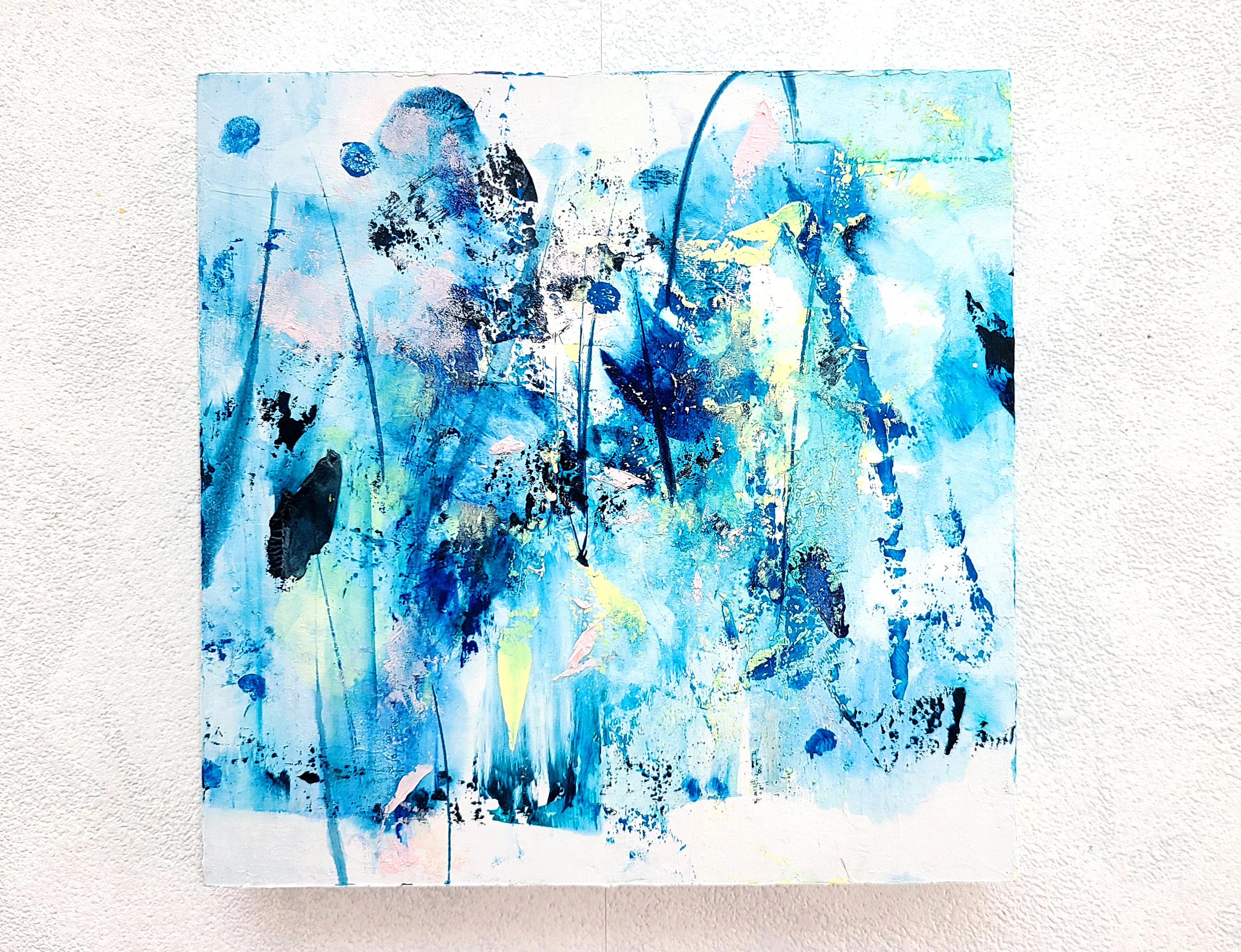 油絵 絵画 【藤の雨】 絵画 油絵 【藤の雨】