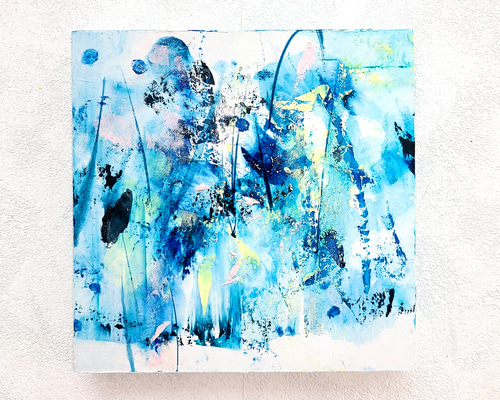 油絵 絵画 【藤の雨】 e76d2f2f2ce8698fd66948d1544d45