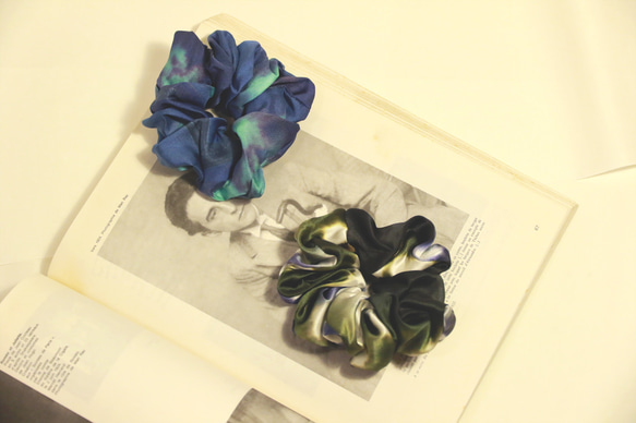 French Chic Scrunchie Set from a friend of mine 8枚目の画像