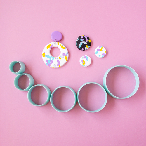 ポリマークレイカッター 74 クレイカッター 《ミクロ》9パターン【CC59