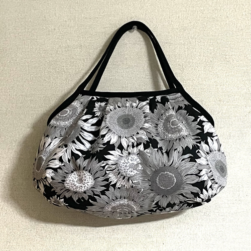 グラニーバッグ リバーシブル ハンドメイド （7-12✲*゜ギャザー