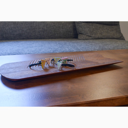 即納 職人手作り ヘアゴム 髪飾り おうち時間 無垢材 天然木 ギフト スケートボード SDGs 木製雑貨 LR2018 3枚目の画像