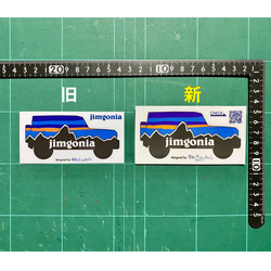 ジムニー jimny jimgonia ステッカー Mサイズ（通常サイズ）ジムニーシエラ　JB64 JB74 3枚目の画像