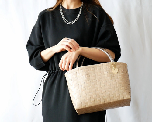 【未使用】MILK かごバック　チェリー セール】ナチュラルミニかごバッグ（かごバッグ）｜DAY CLOSET
