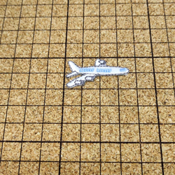 【送料無料】ワッペンS　飛行機 2枚目の画像