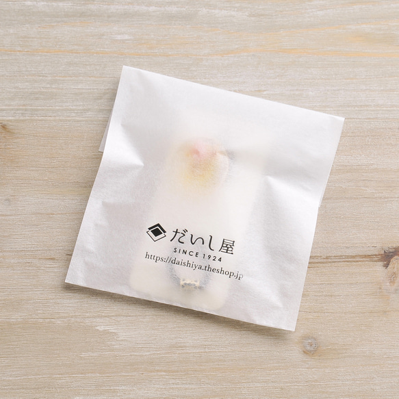 〈透ける〉平袋３種 サンプルセット（箔押しサンプル付）日本製 A100 9枚目の画像