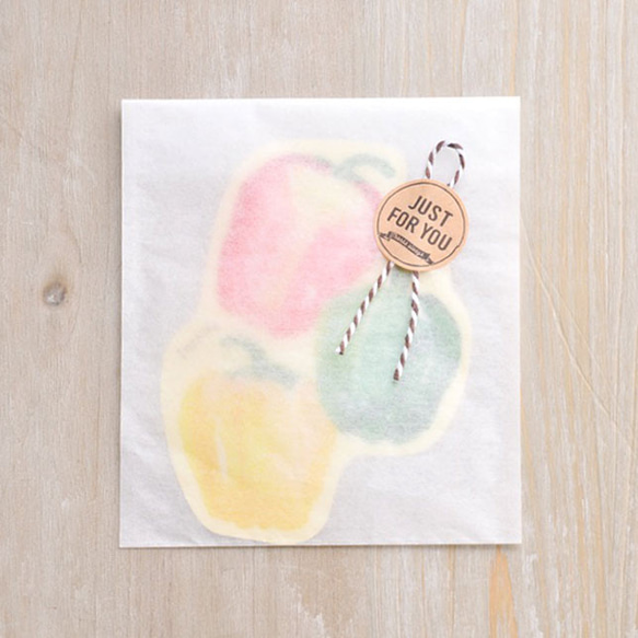 〈透ける〉平袋３種 サンプルセット（箔押しサンプル付）日本製 A100 4枚目の画像