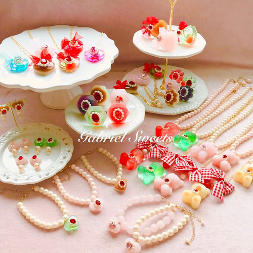 ハートプリンのネックレス〔プリン〕 ネックレス・ペンダント Gabriel